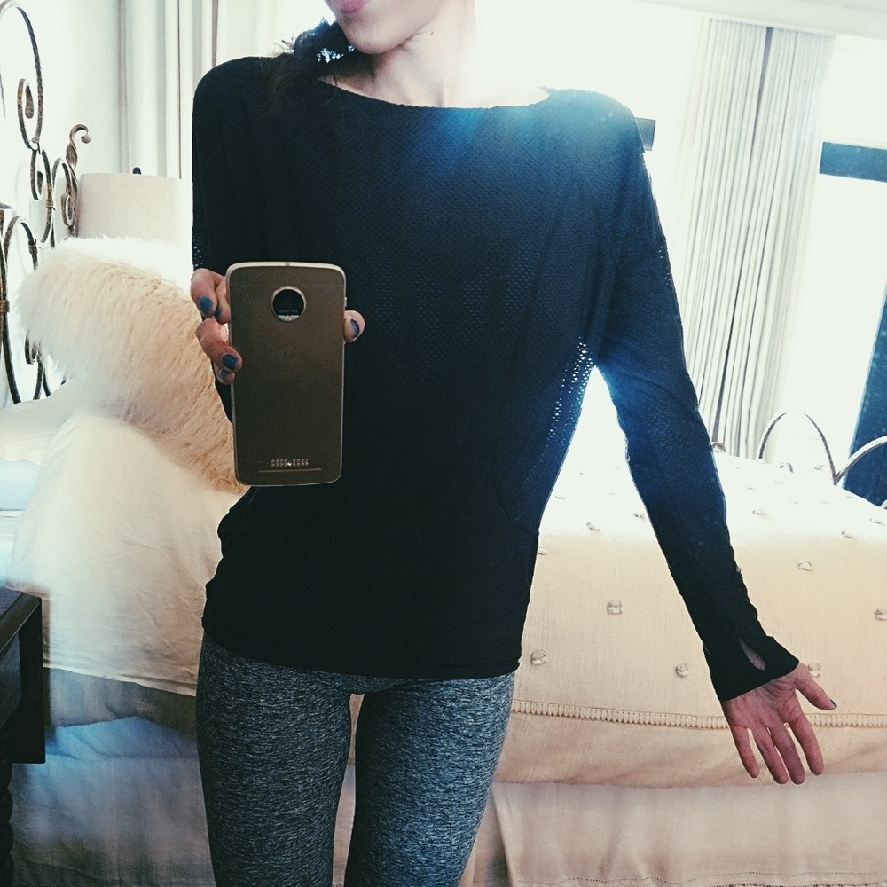 Calvin Klein Performance athletic long sleeve top